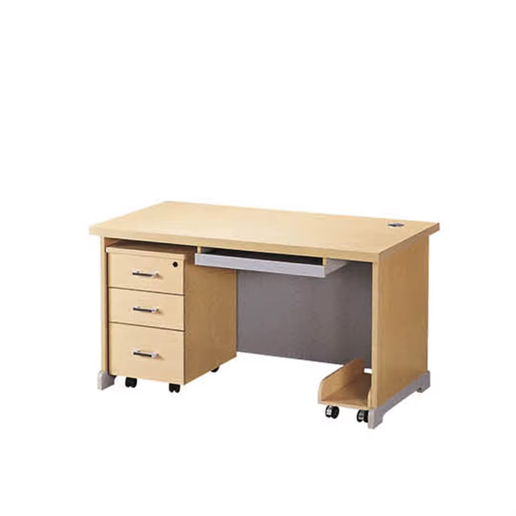 Modern Wooden With Drawer Desk With — image 5