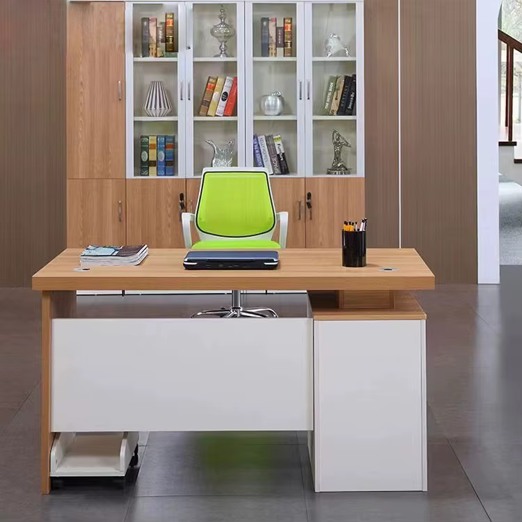 Wooden Classroom Office Furniture Director Desk — image 2