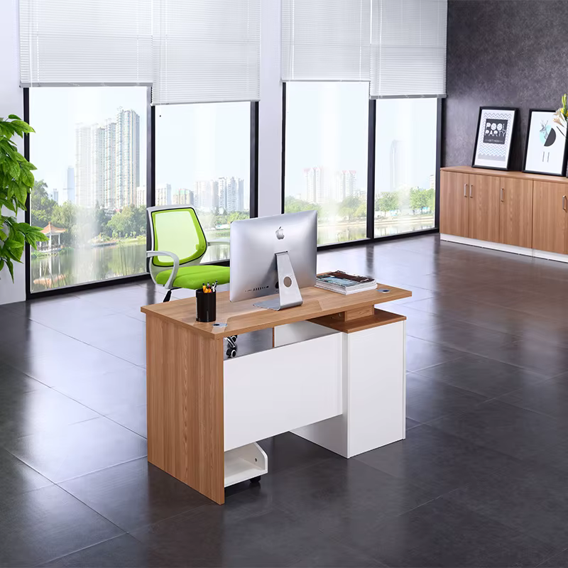 Wooden Classroom Office Furniture Director Desk — image 3