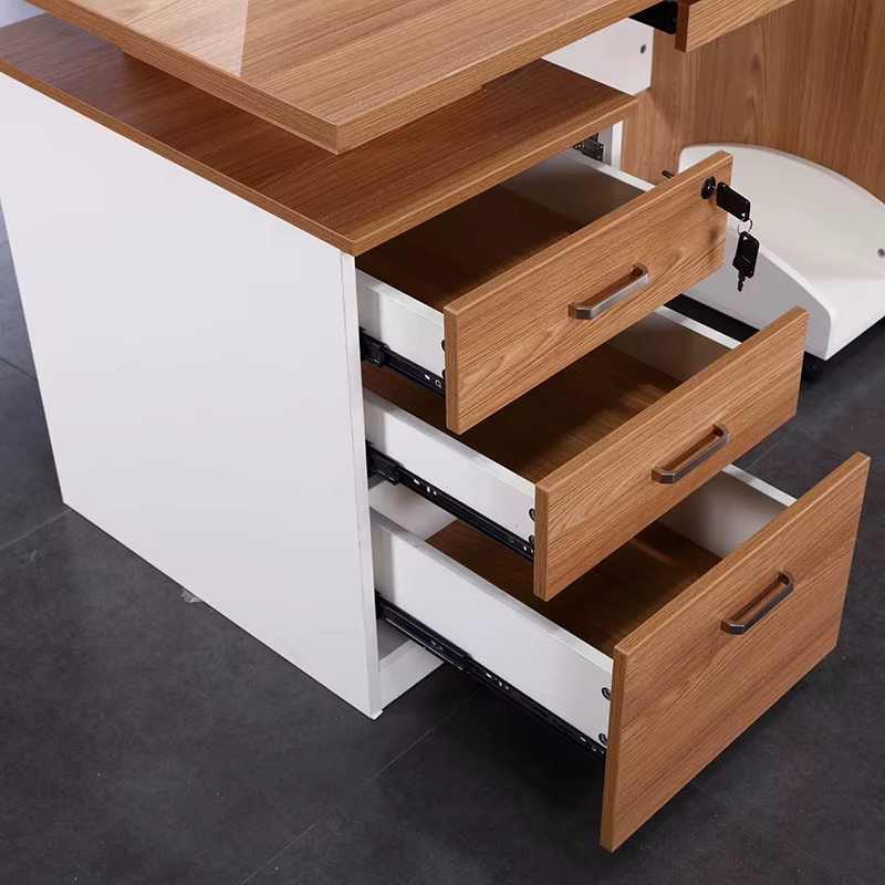 Wooden Classroom Office Furniture Director Desk — image 4