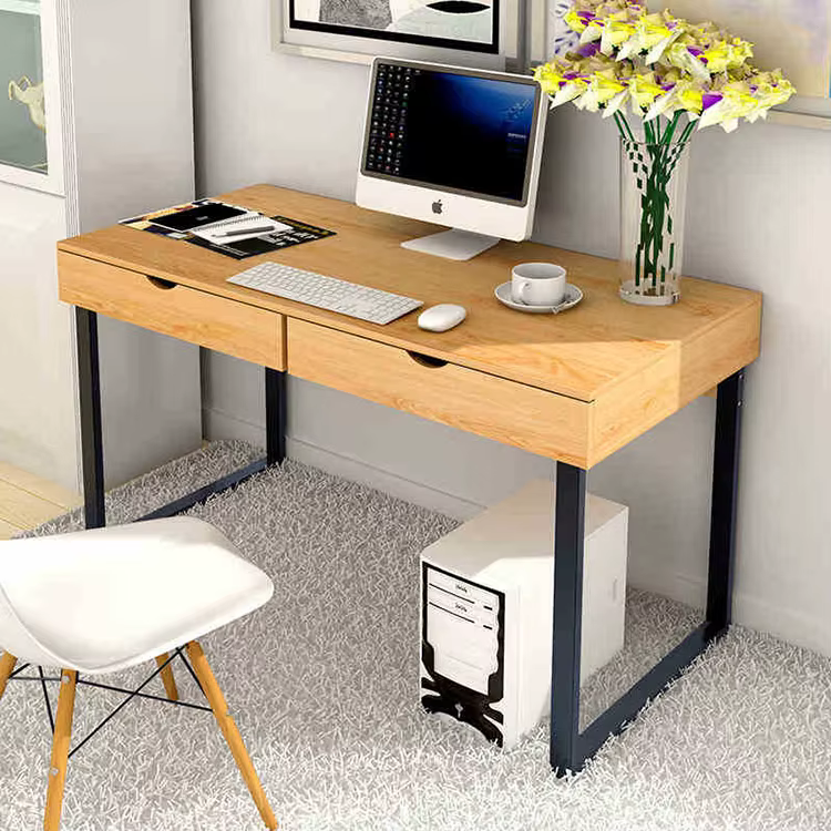 Home Office Desk With Storage Drawers — image 2