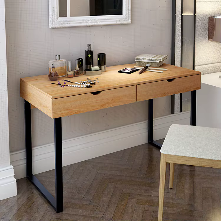 Home Office Desk With Storage Drawers — image 3