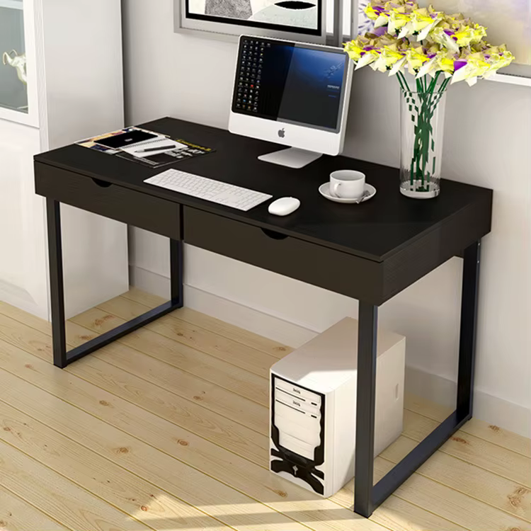 Home Office Desk With Storage Drawers — image 5