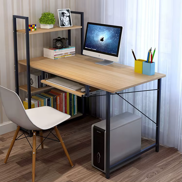 Study Desk Computer Desk With Shelf — image 2