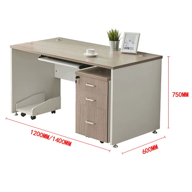Office Desk Table Wooden Desk Computer — image 2