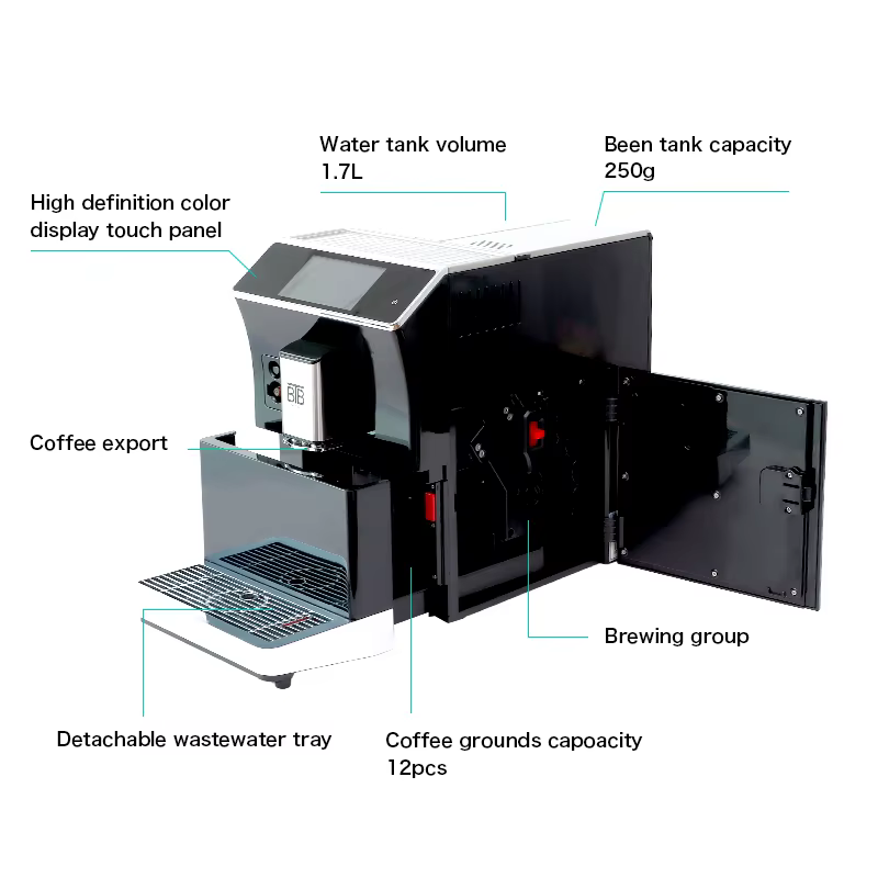 BTB Automatic Coffee Machine Espresso Latte — image 4