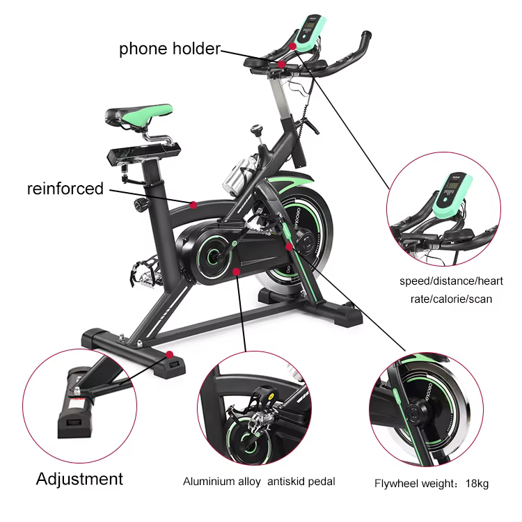 Wholesale Custom Fitness Exercise Spinning Bike — image 3