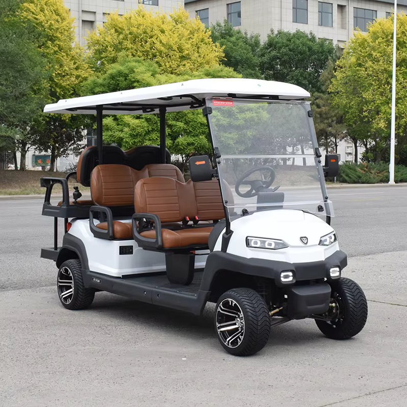 Multifunctional 6 Person Electric Sightseeing Golfcart — image 2