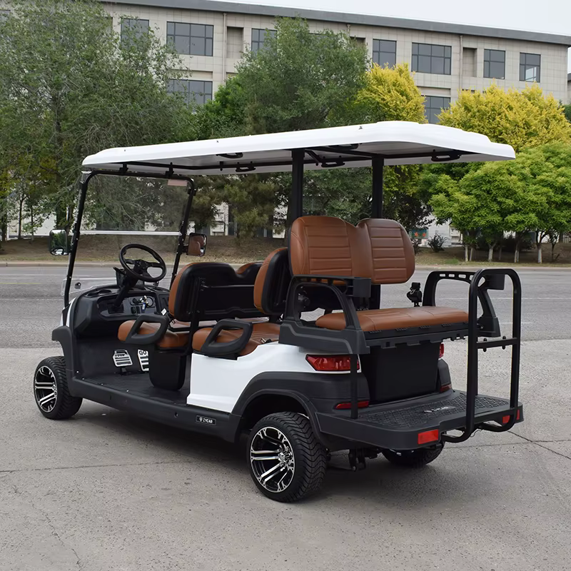 Multifunctional 6 Person Electric Sightseeing Golfcart — image 6