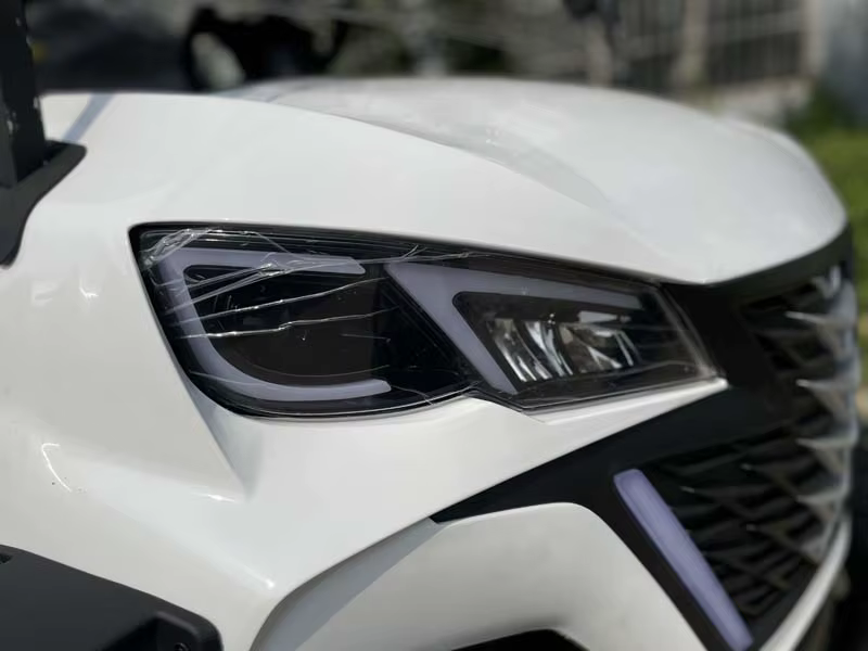 Gray Golf Car Street Legal Electric — image 6