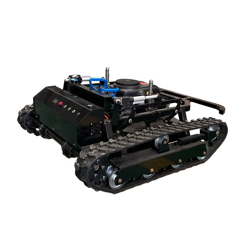 Remote Controlled Crawler Mower Gasoline Powered — image 2