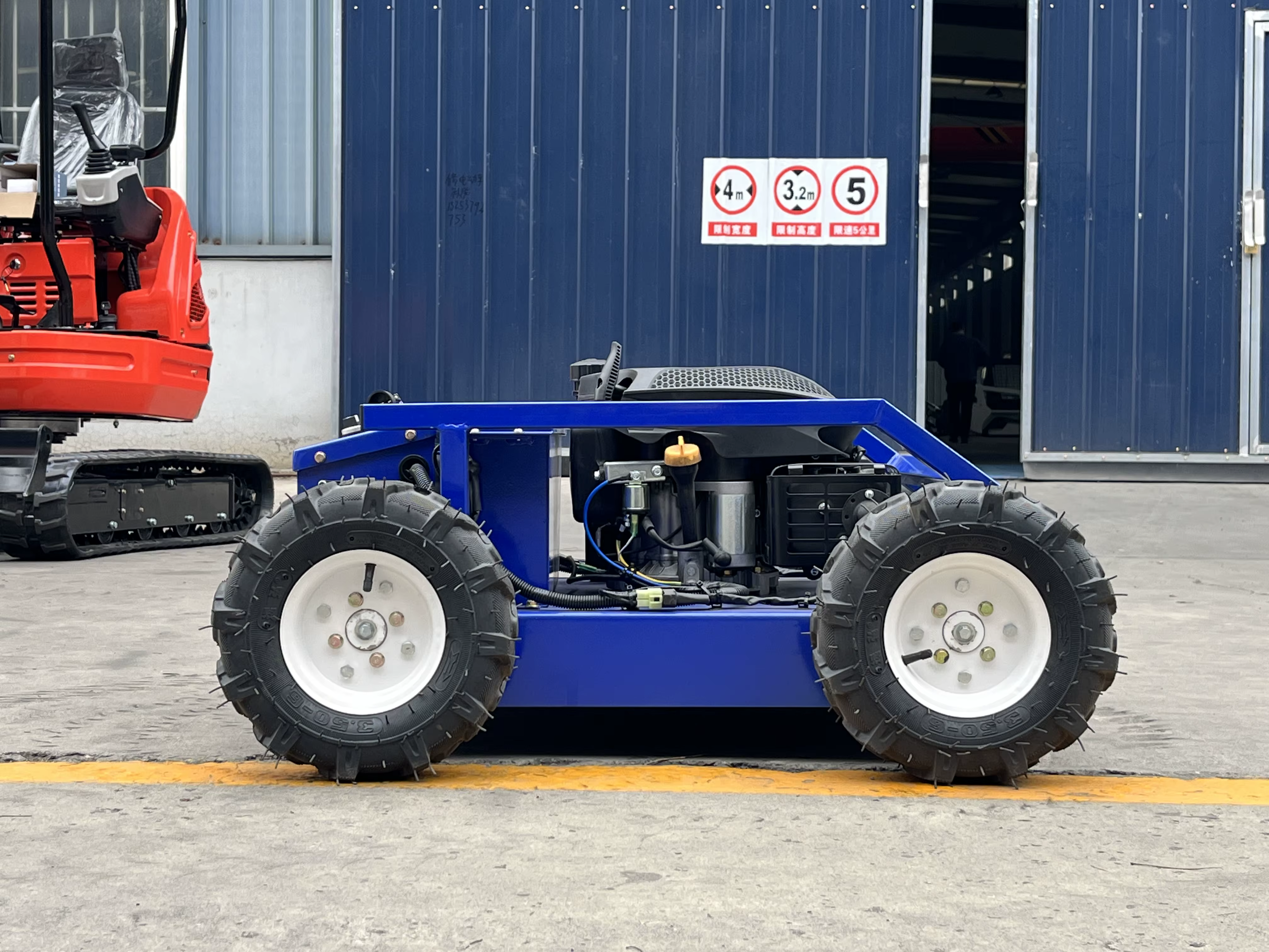 Intelligent Robot Remote Controlled Lawn Mower — image 2