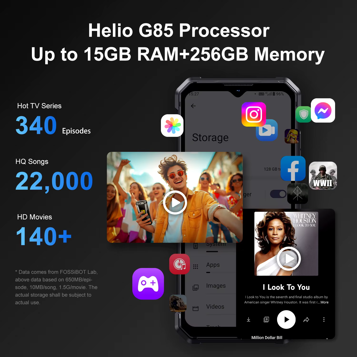 Fossibot F106 Pro New NFC Android — image 5