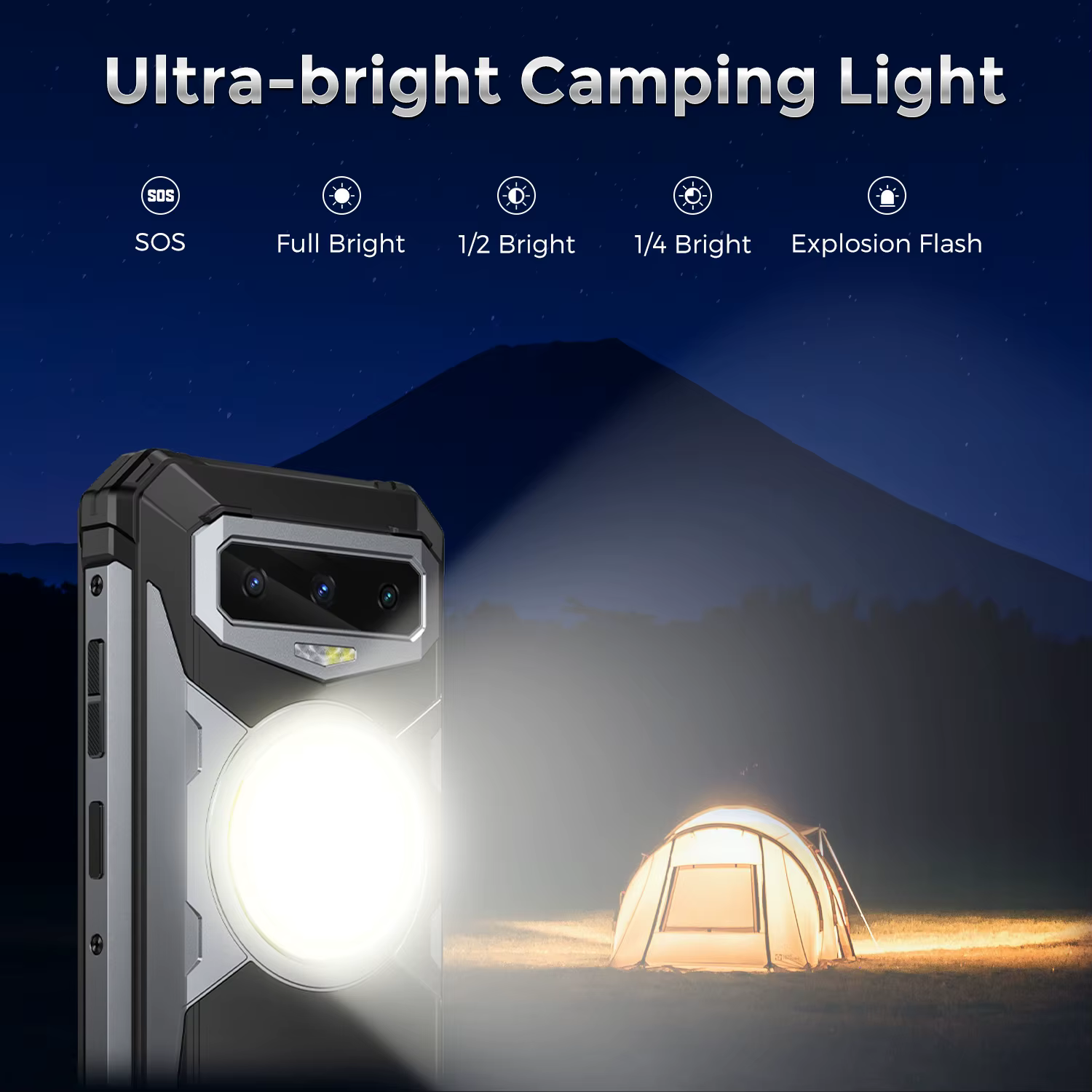 Fossibot F102 Rugged Smart Phone 16500mAH — image 2