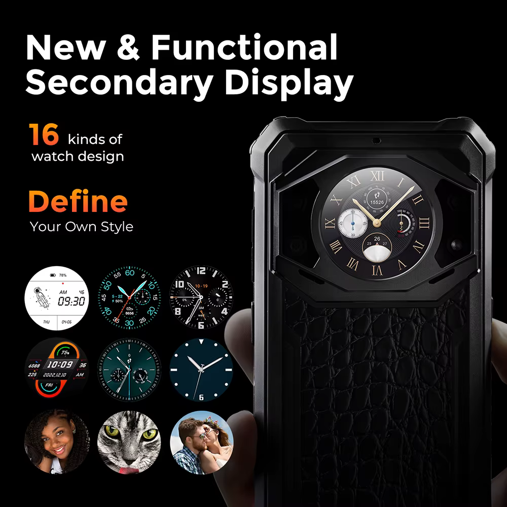 Fossibot F101pro Dual Screen Rugged Mobile — image 3