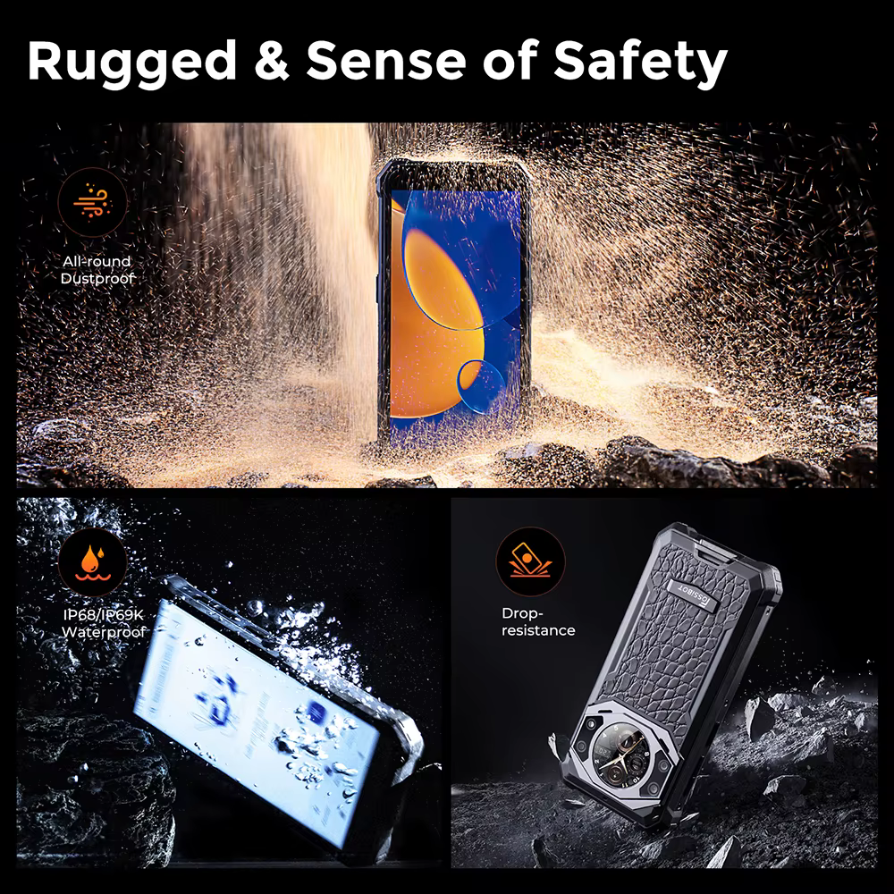 Fossibot F101pro Dual Screen Rugged Mobile — image 6