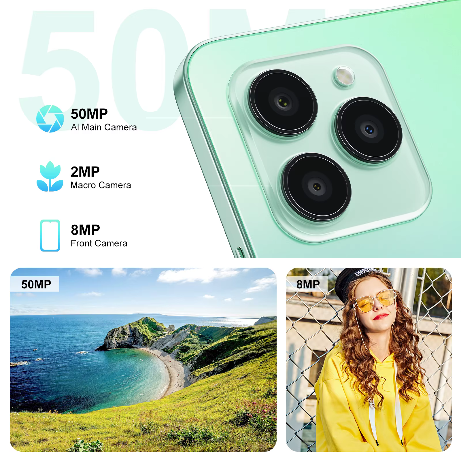 FOSSiBOT Android 14 Mini Mobilephone Mobile — image 6