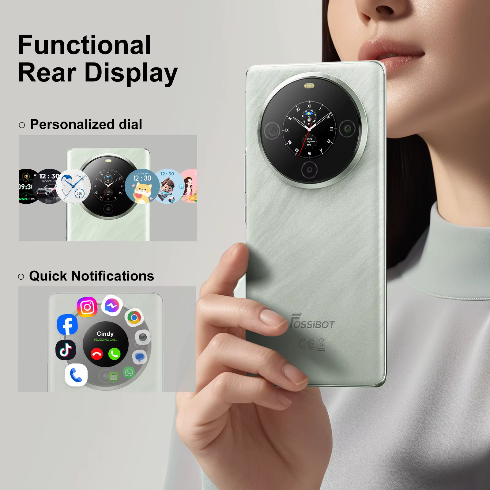 FOSSiBOT S3 Pro Android Dual Screen — image 2