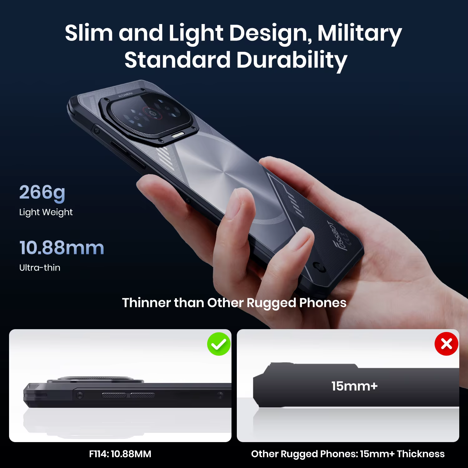 2025 Fossibot F114 Large Screen Android — image 2