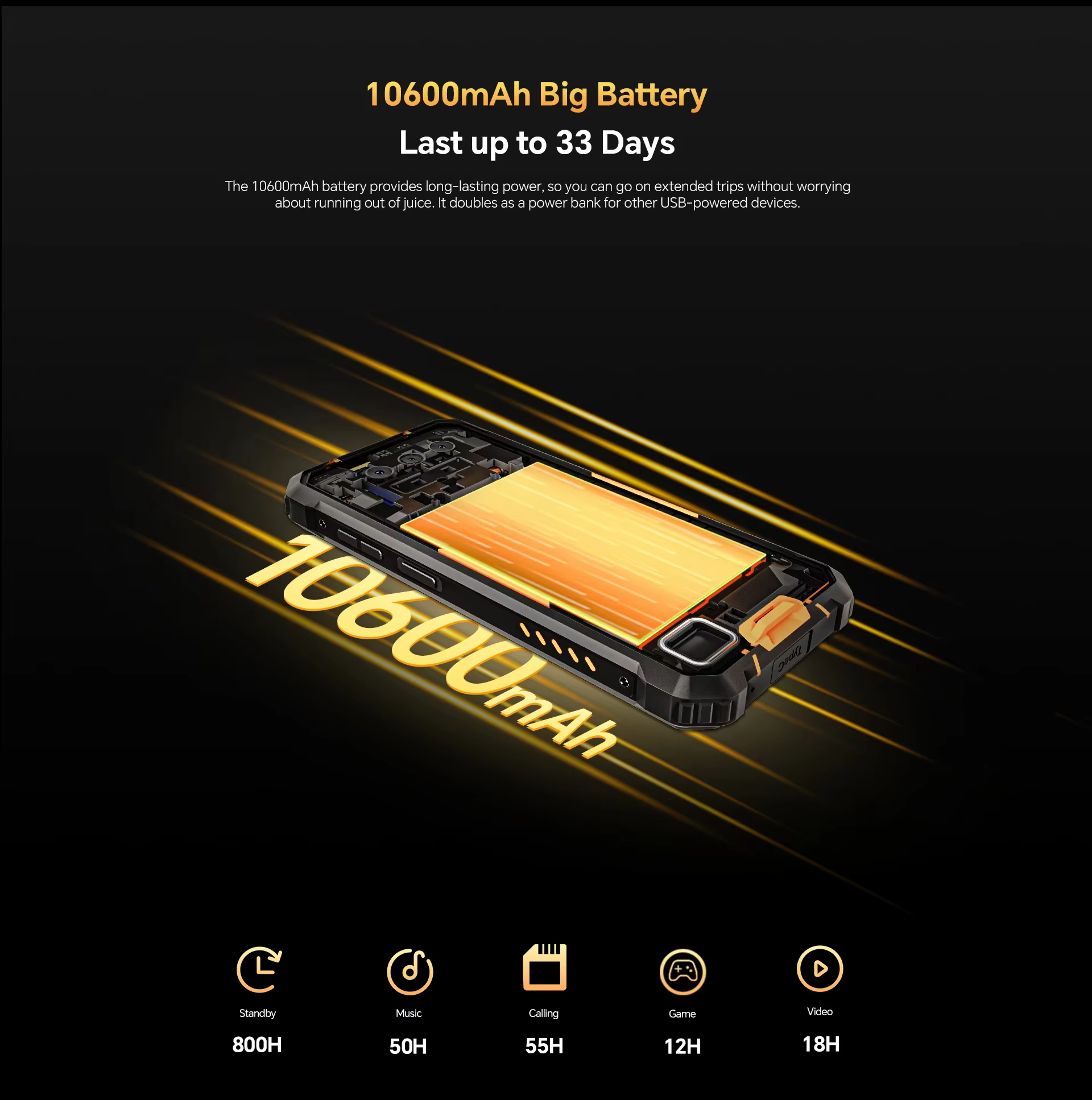 Original OUKITE WP23 Rugged Smartphone 6 — image 2