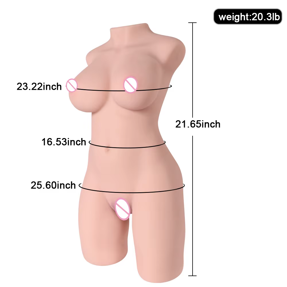 Lifelike 3D Sex Toy Female Torso — image 3