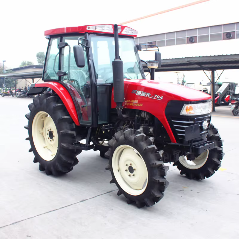 WD704F 70HP 4x4 Small Farm Tractors — image 6