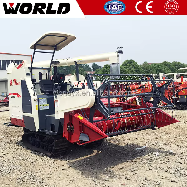 Paddy Mini Small Rice Wheat Combine — image 2