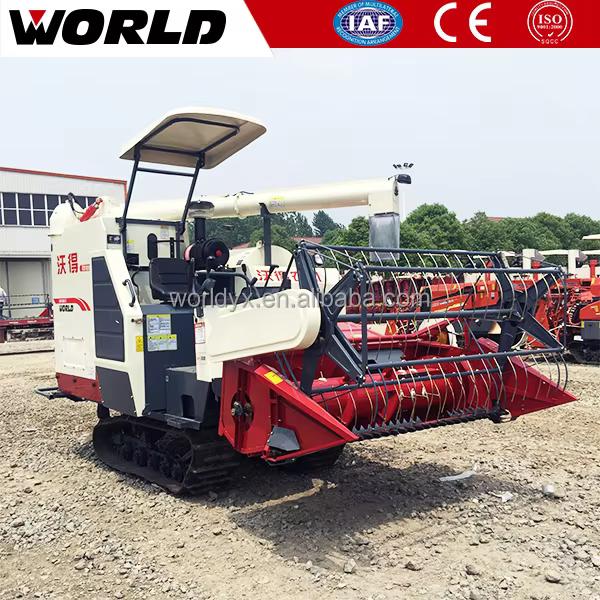 Paddy Mini Small Rice Wheat Combine — image 3