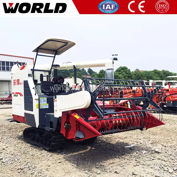 Paddy Mini Small Rice Wheat Combine — image 4
