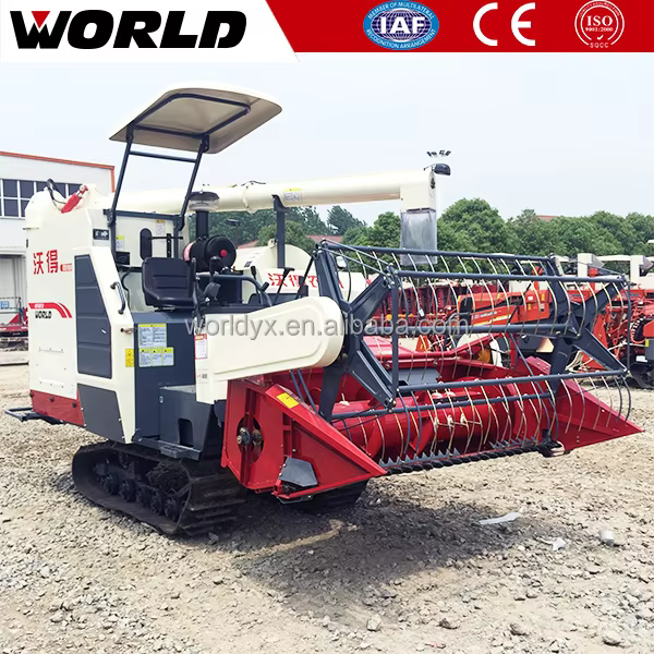 Paddy Mini Small Rice Wheat Combine — image 5