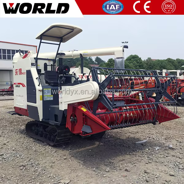 Paddy Mini Small Rice Wheat Combine — image 6
