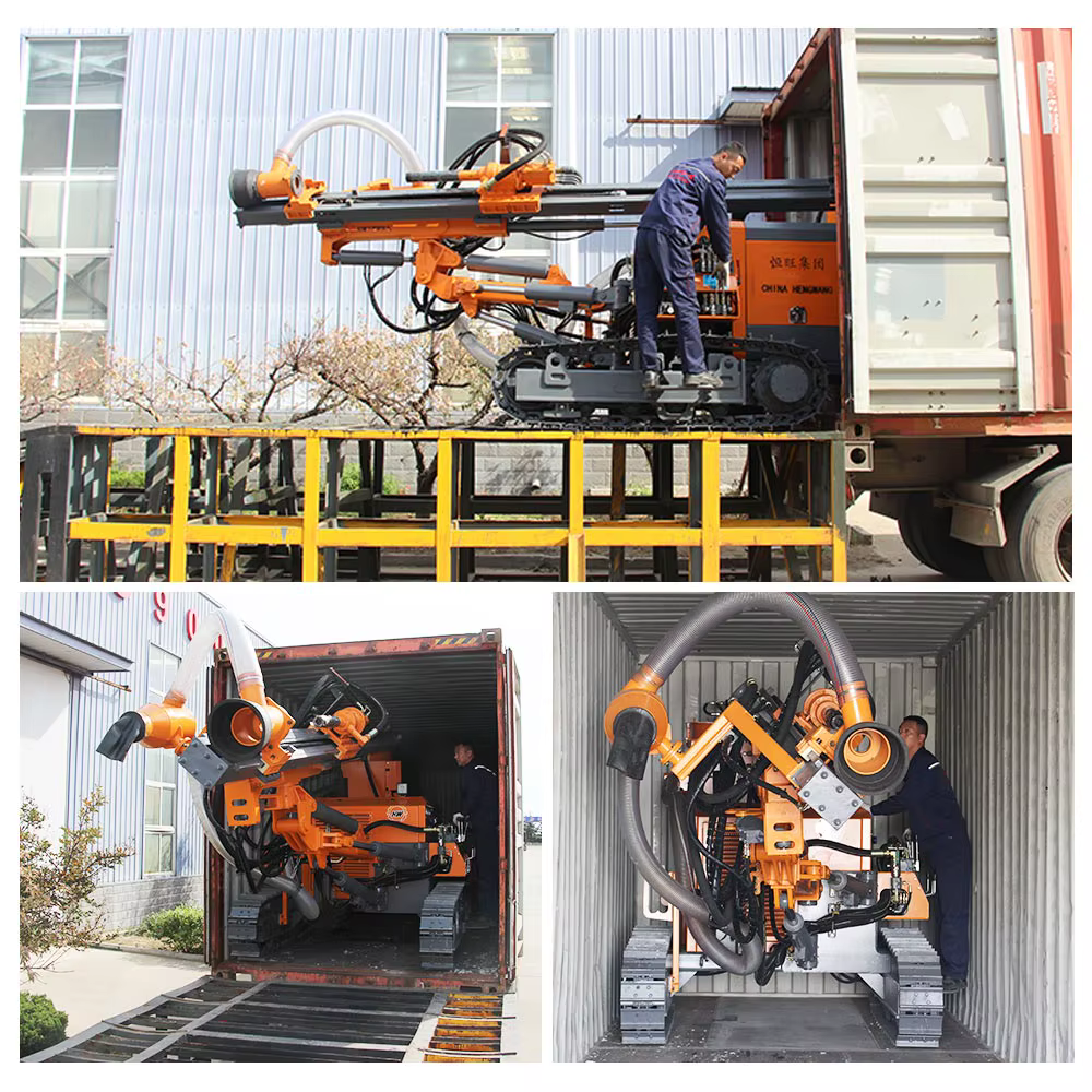 Hengwang Rotary DTH Drilling Rig With — image 3