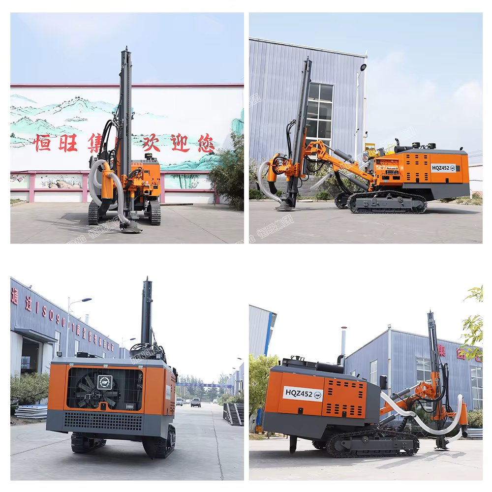 2025 Hengwang Pneumatic DTH Crawler Drilling — image 3