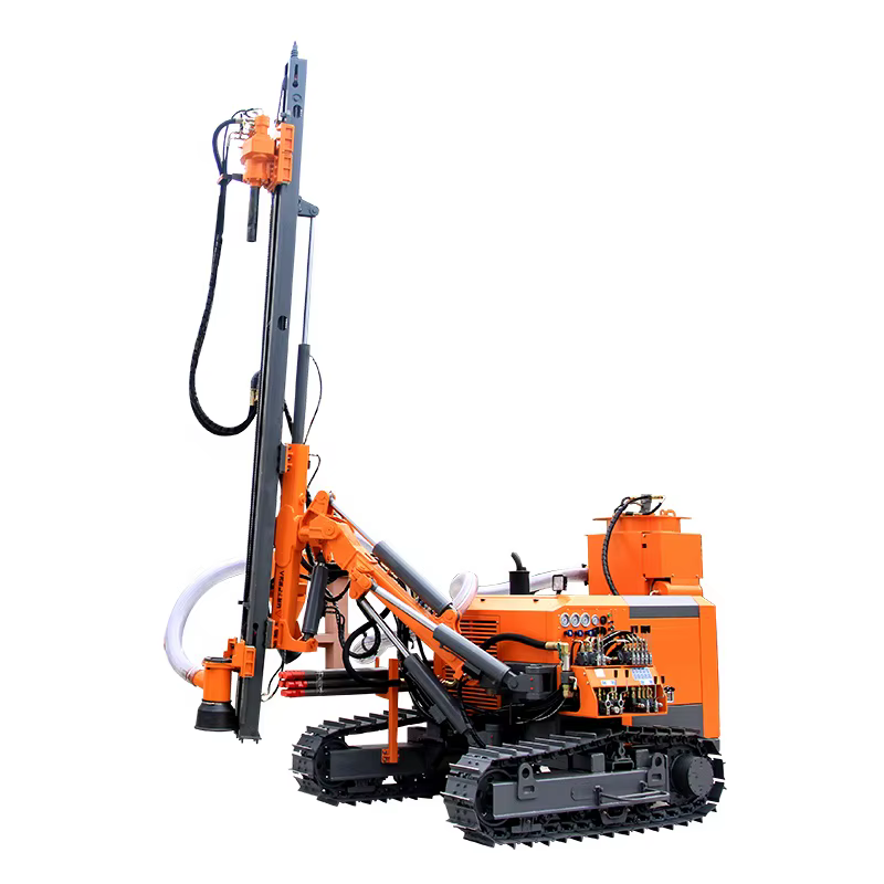 China Crawler Pneumatic DTH Quarry Mining — image 5