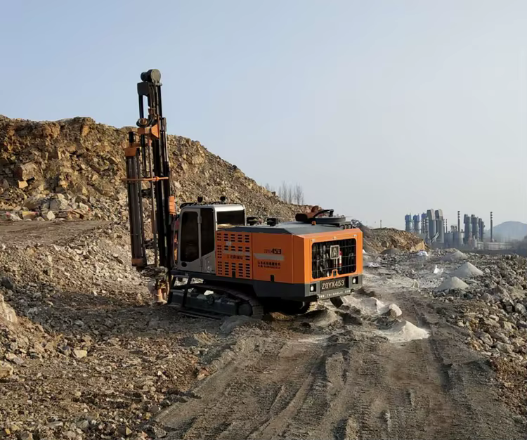 Rock Ground Hole Drilling Air Compressor — image 2