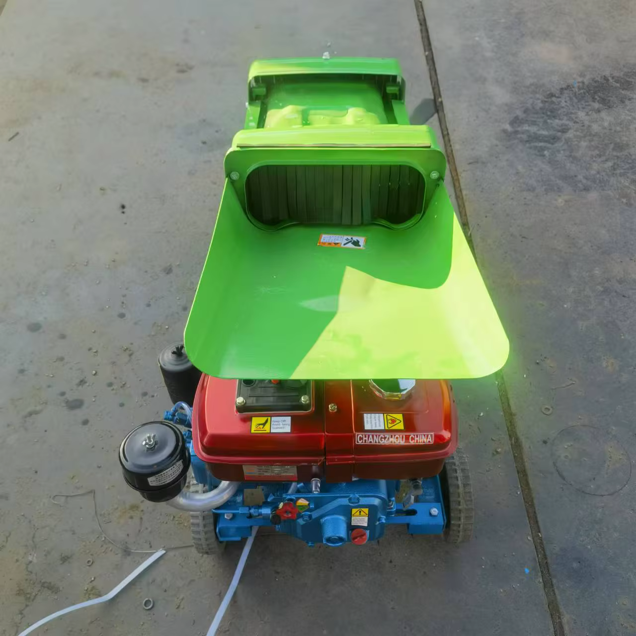 1000kg H 220v Double Barrel Maize — image 2
