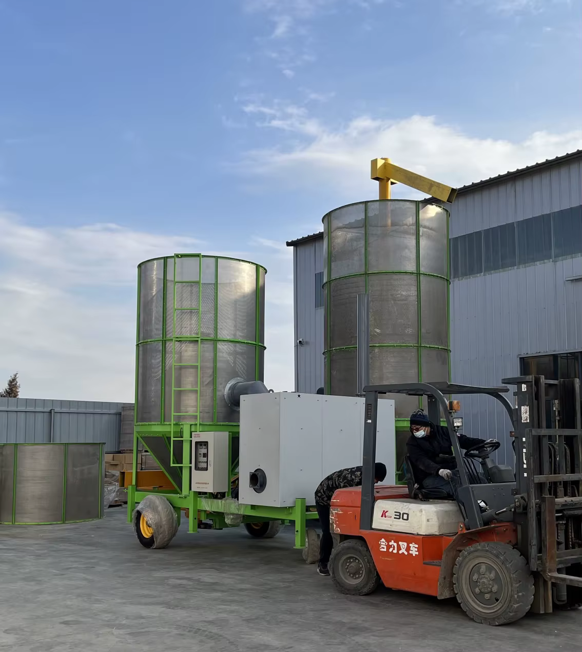 High Capacity 10T Mobile Grain Dryer — image 5