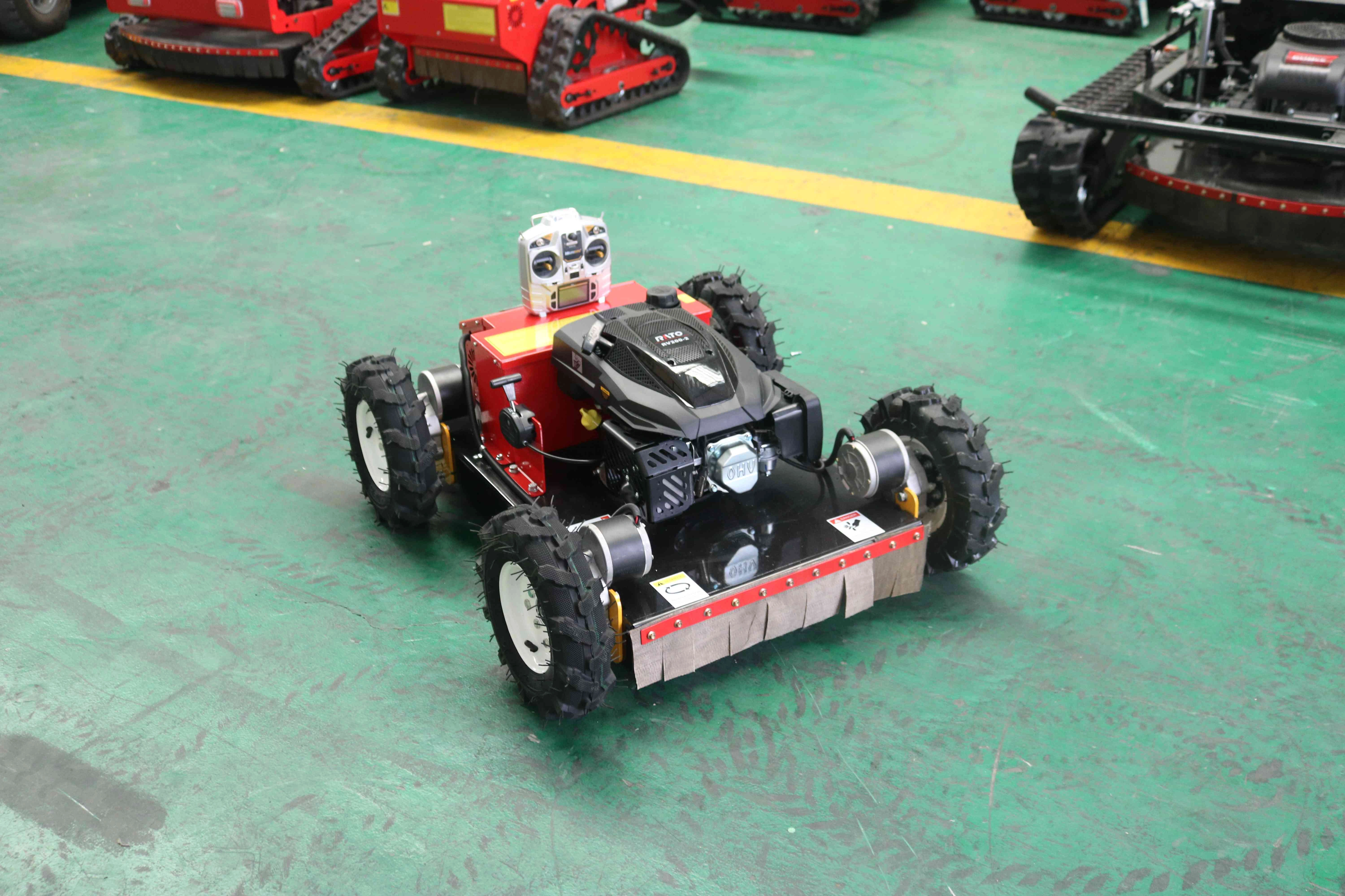 Remote Control Lawn Mowers Grass Cutter — image 5
