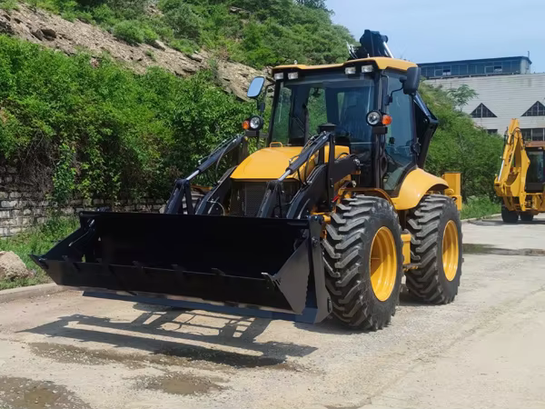 388H Mini Loader Backhoe Excavator Digger — image 2