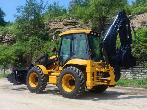 388H Mini Loader Backhoe Excavator Digger — image 3