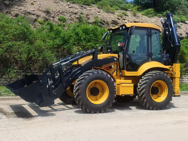 388H Mini Loader Backhoe Excavator Digger — image 4