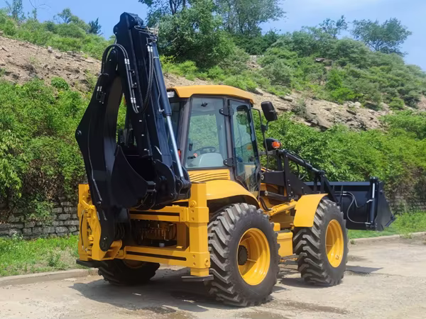 388H Mini Loader Backhoe Excavator Digger — image 5