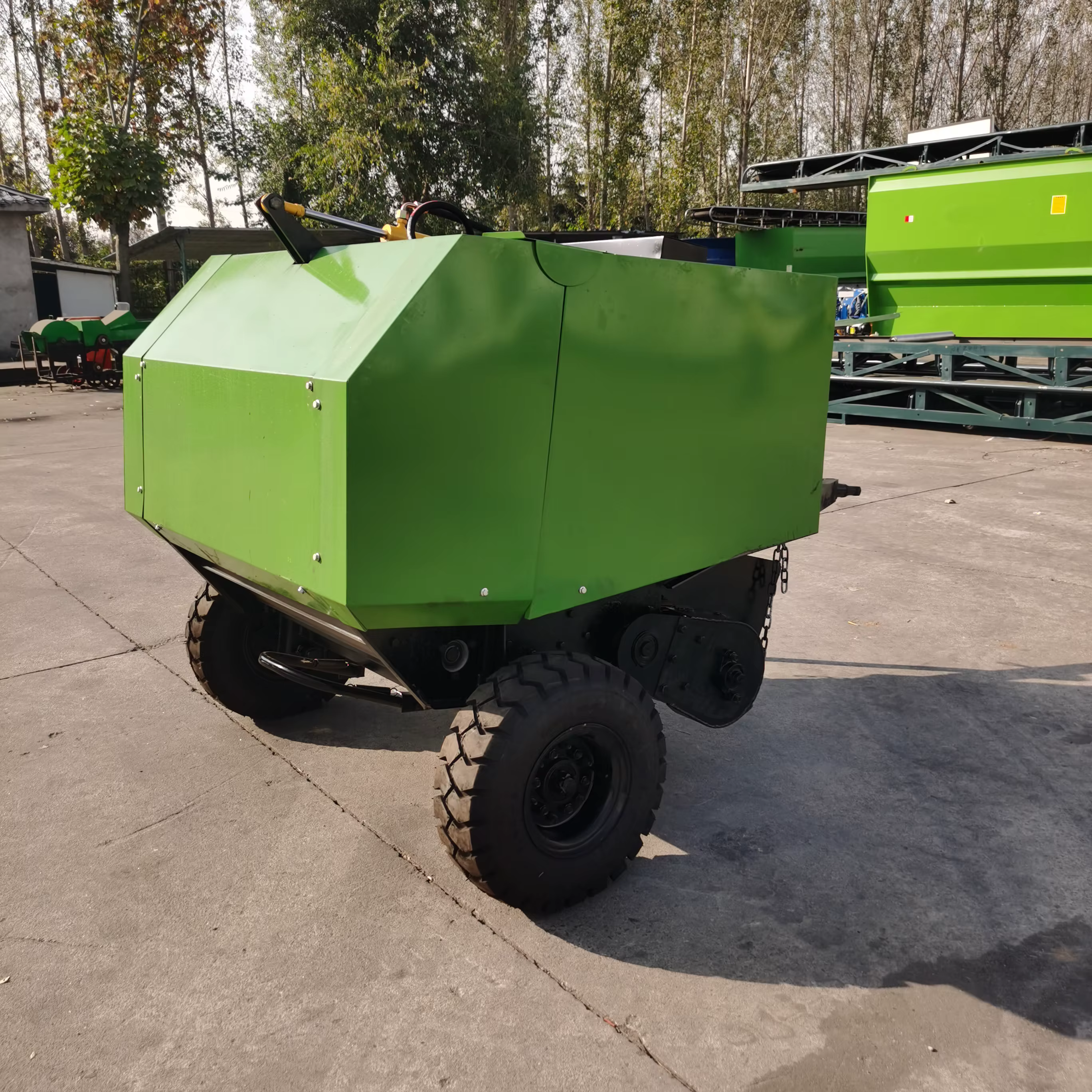 Agriculture Tractor Mounted Round Baler Machine — image 6