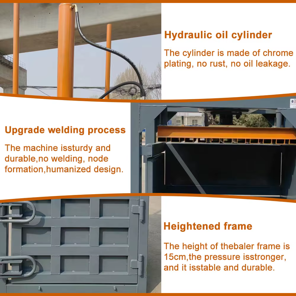 Vertical Hydraulic Baler Made In China — image 4