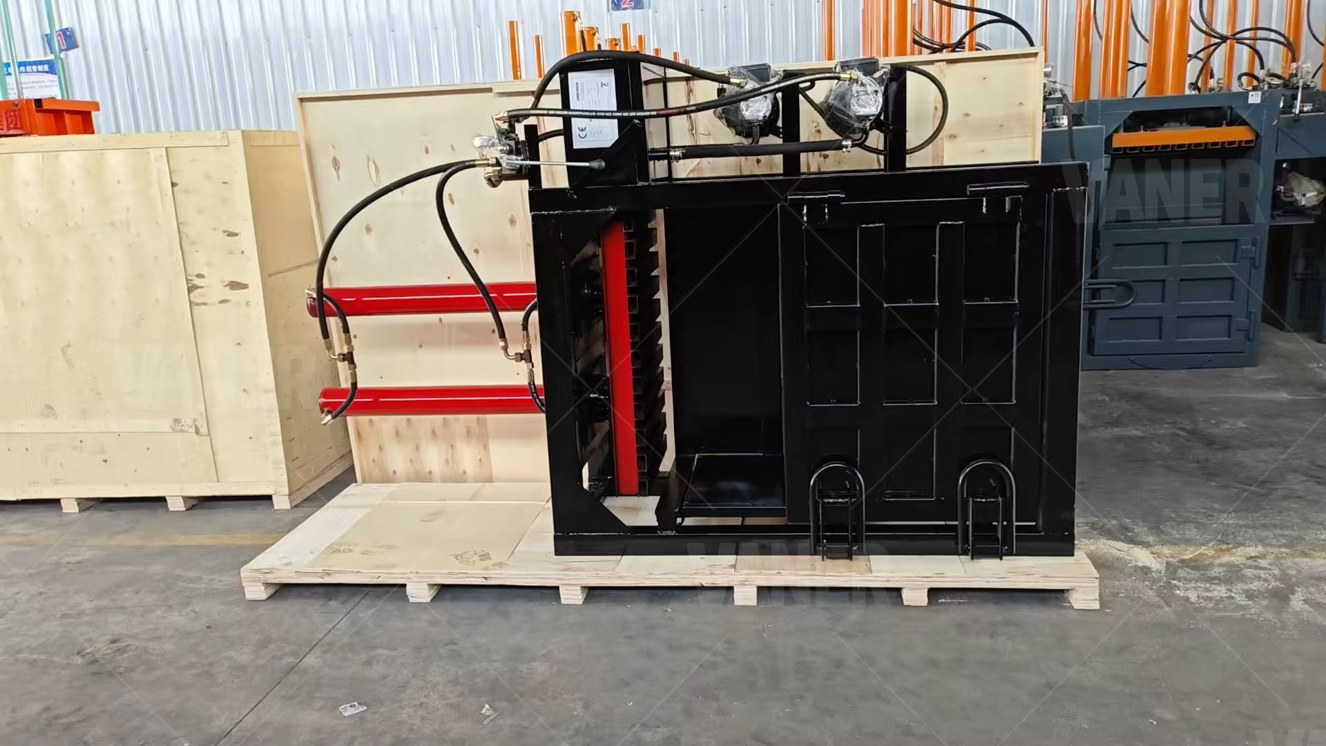 Hydraulic Cardboard Carton Compress Baler Machine — image 4
