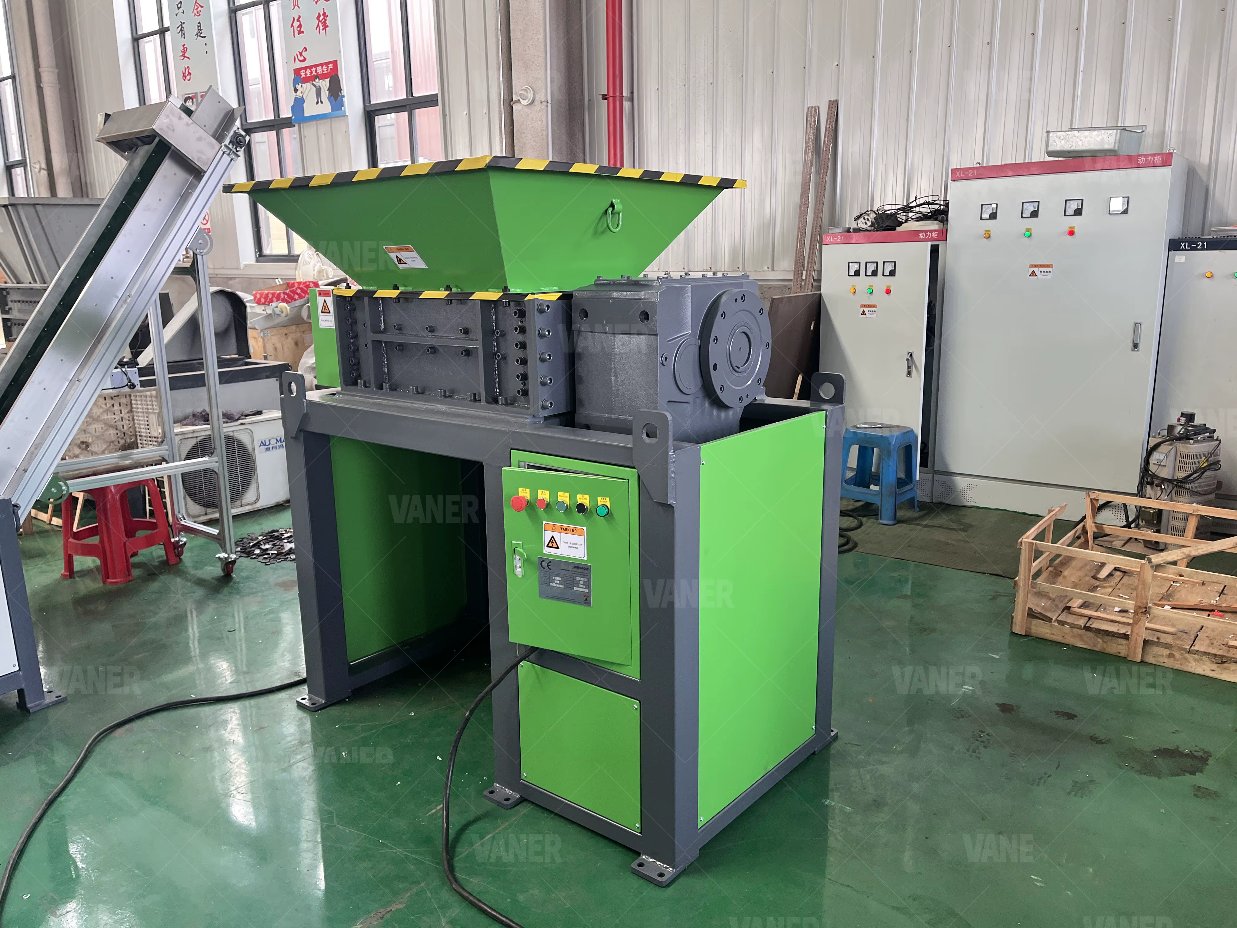 V EBK600 VANER Scrap Metal Shredder — image 2