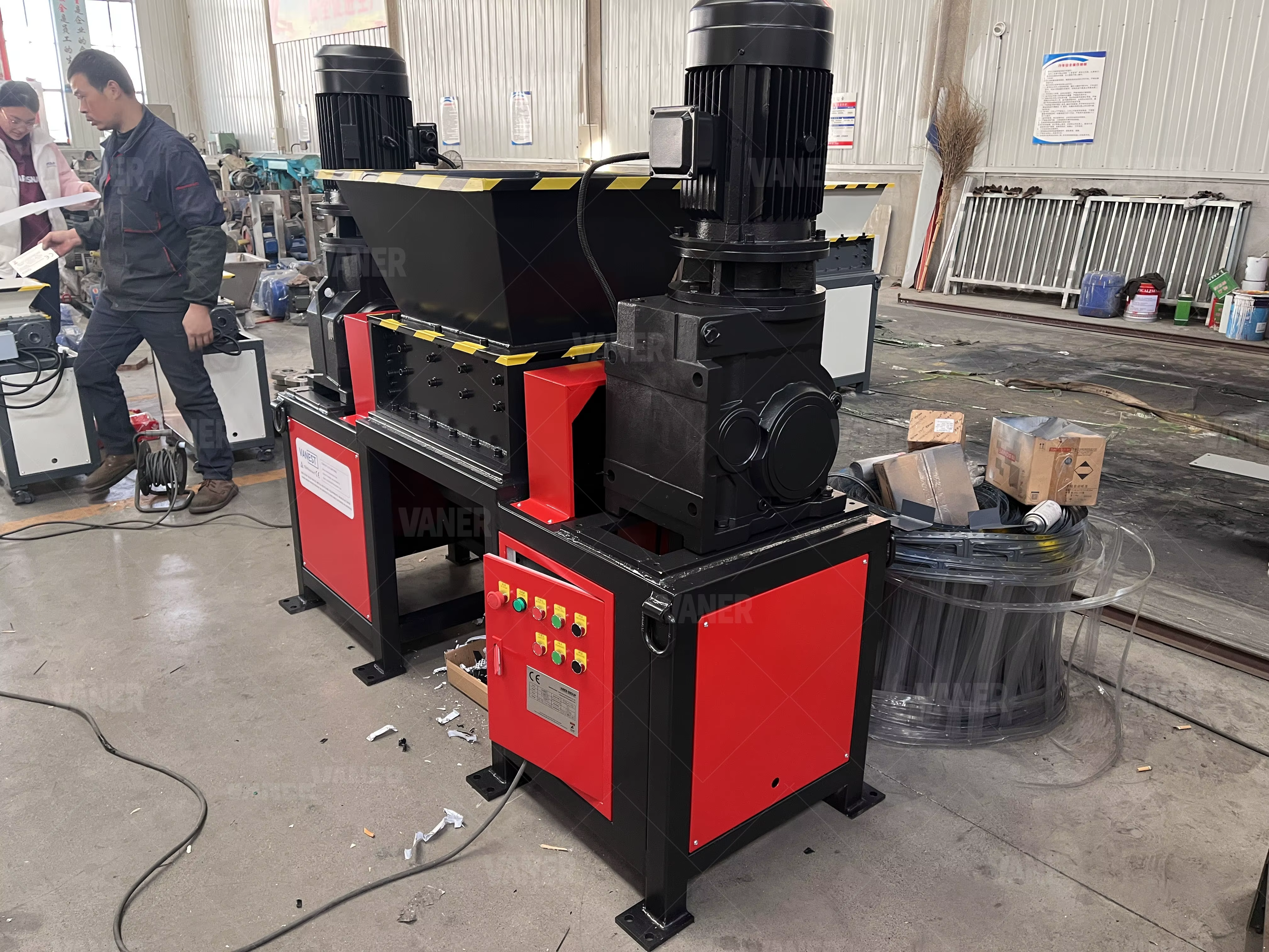 V DB500 15kw VANER Cans Recycling — image 4