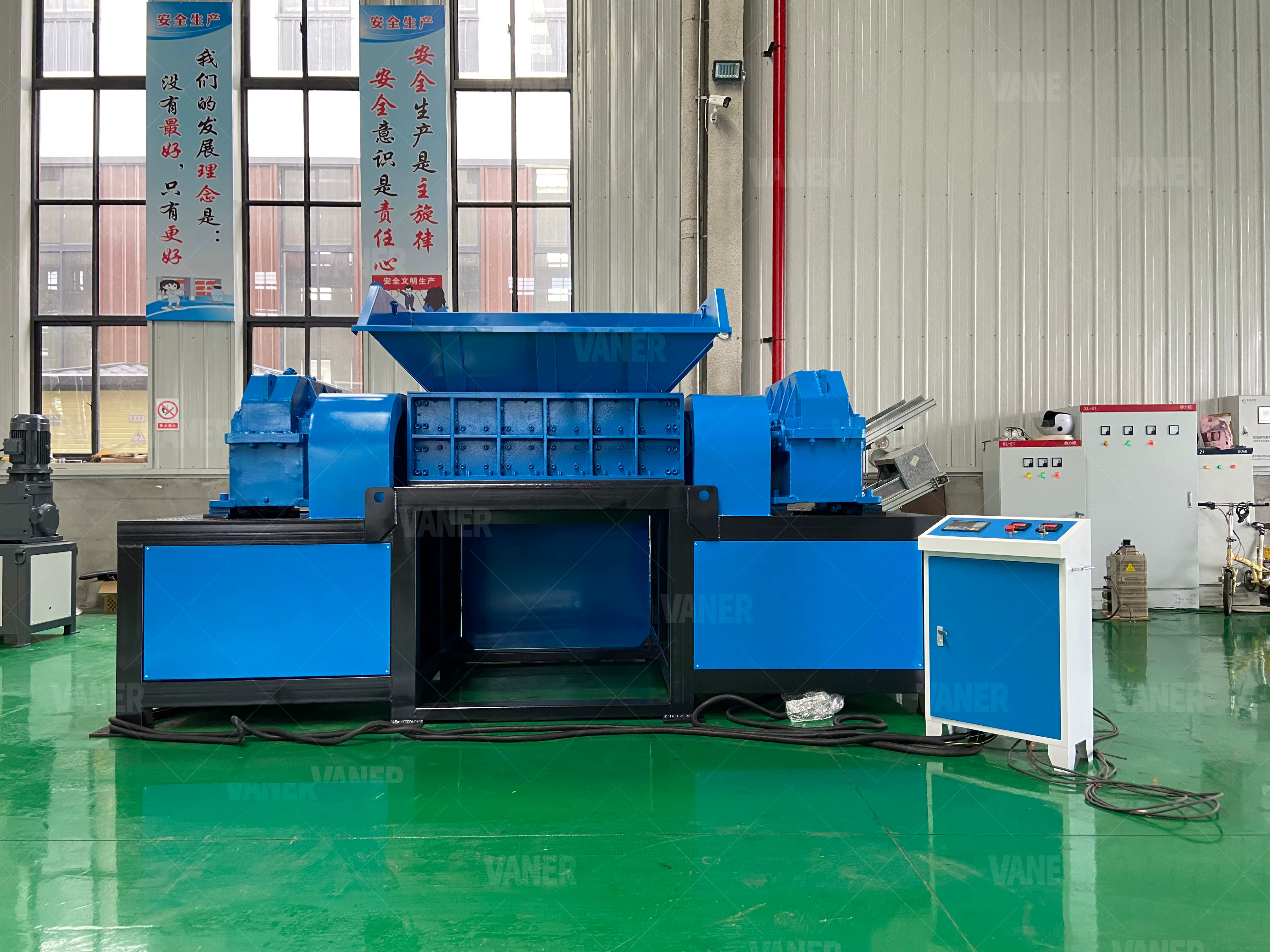 Waste Tyre Shredder Machine Shredder For — image 2