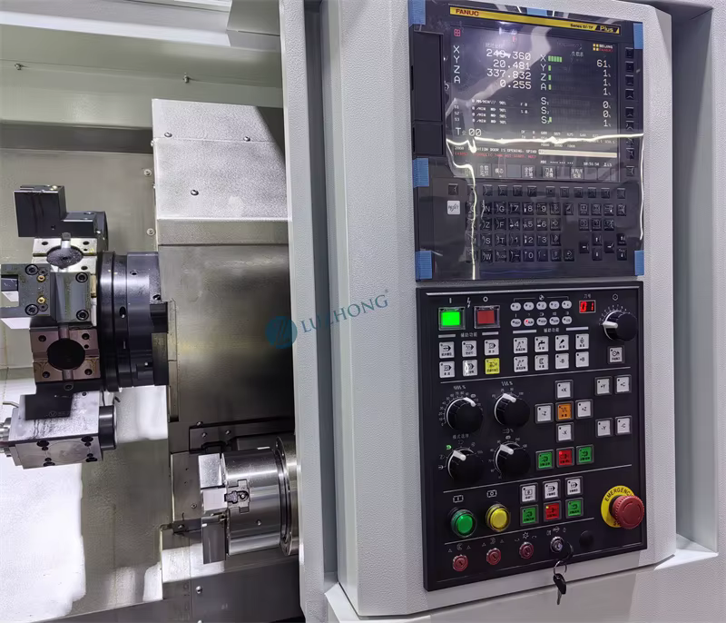 LUZHONG TCK600SY Medium Duty CNC Lathe — image 2