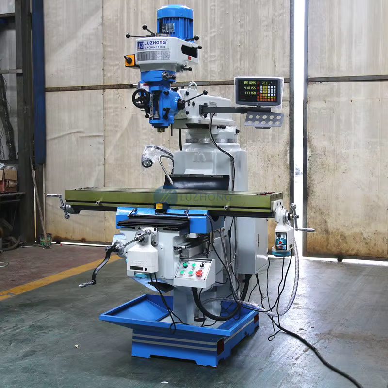 Metal Vertical 4H Turret Milling Machine — image 3